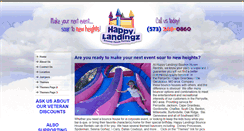 Desktop Screenshot of happylandingz.com