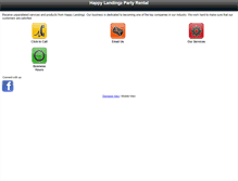 Tablet Screenshot of happylandingz.com